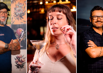 Márcio Silva, Laura Paravato e Lelo Forti