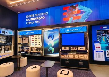 TIM e PlayStation promovem ativação especial em flagship. (Foto: Divulgação)