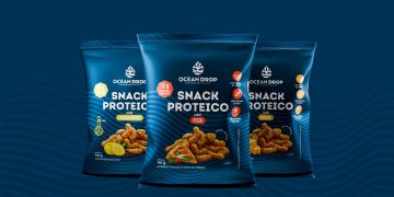 Ocean Drop lança snacks proteicos veganos com 12 gramas de proteína
