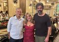 O casal Del Bianco com Rodolfo Assis (Confeitaria Colombo)