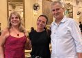 Cláudio e Denise Del Bianco recebem Roberta Werner, do Visit Rio