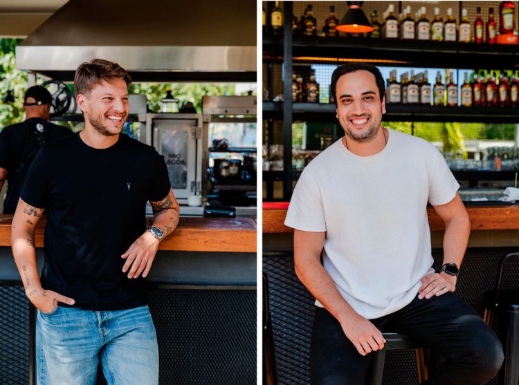Lucas Machado (Foto: Leonardo Marinho) e Pedro Ramalho (foto: Leonardo Marinho)