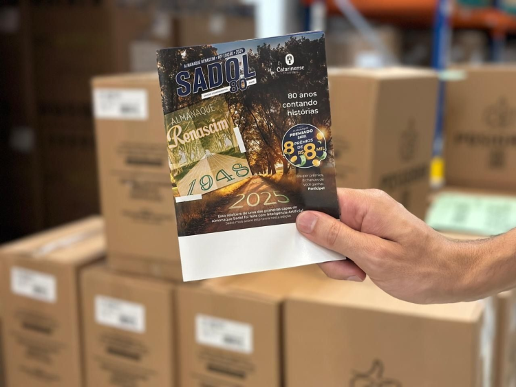 Almanaque Sadol segue como um dos símbolos da Catarinense, unindo tradição e compromisso com o acesso à informação em saúde. (Divulgação)