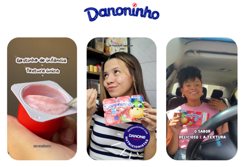 Danoninho realiza ação com influenciadores para divulgar campanha sobre nova fórmula com menor teor de açúcares do mercado