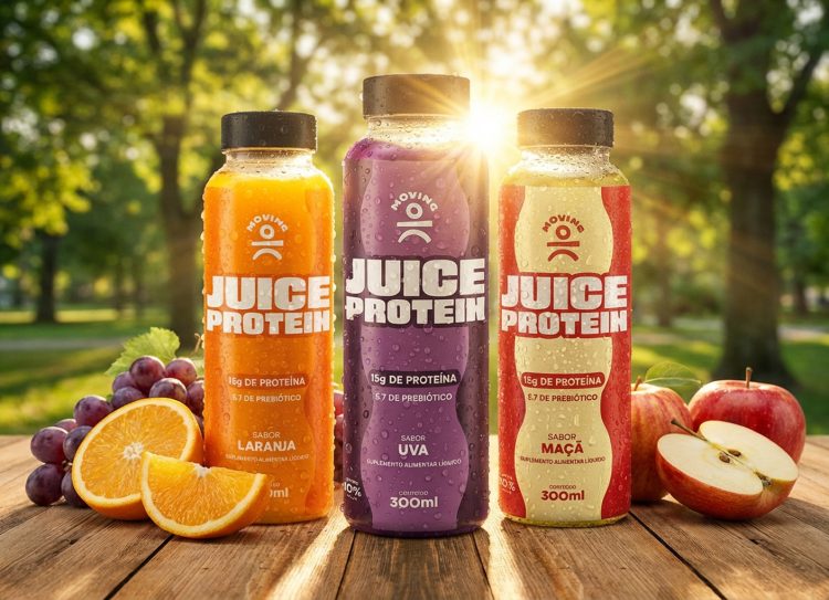 Moving apresenta Juice Protein, primeiro suco proteico prebiótico do Brasil