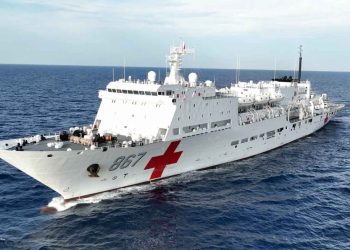 Navio-médico chinês e dois transatlânticos da MSC atracam no Pier Mauá nesta quinta (08/01)