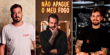 Chefs Lúcio Vieira.jpg, Newton Rique e Pedro Coronha