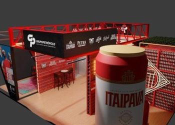 Estande Grupo Petrópolis - Super Rio 2026