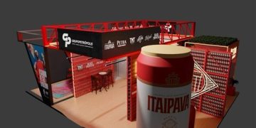 Estande Grupo Petrópolis - Super Rio 2026