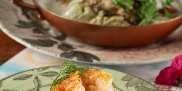 Tutto Nhoque - Bruschetta Gamberi & Limone - Foto: Tomás Vélez