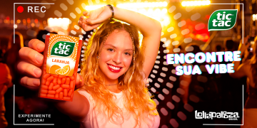 Tic Tac lança novo produto e oferece experiência imersiva no Lollapalooza Brasil 2026