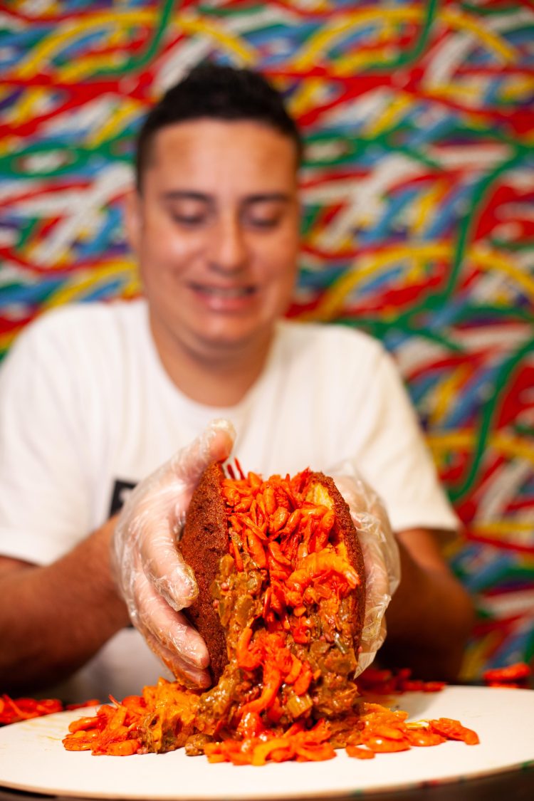 ACARAJE GIGANTE - Foto: Rafaelle Chaim