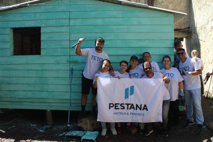 Pestana alcança R$ 1 milhão em doações e reforça compromisso social ao lado da TETO Brasil