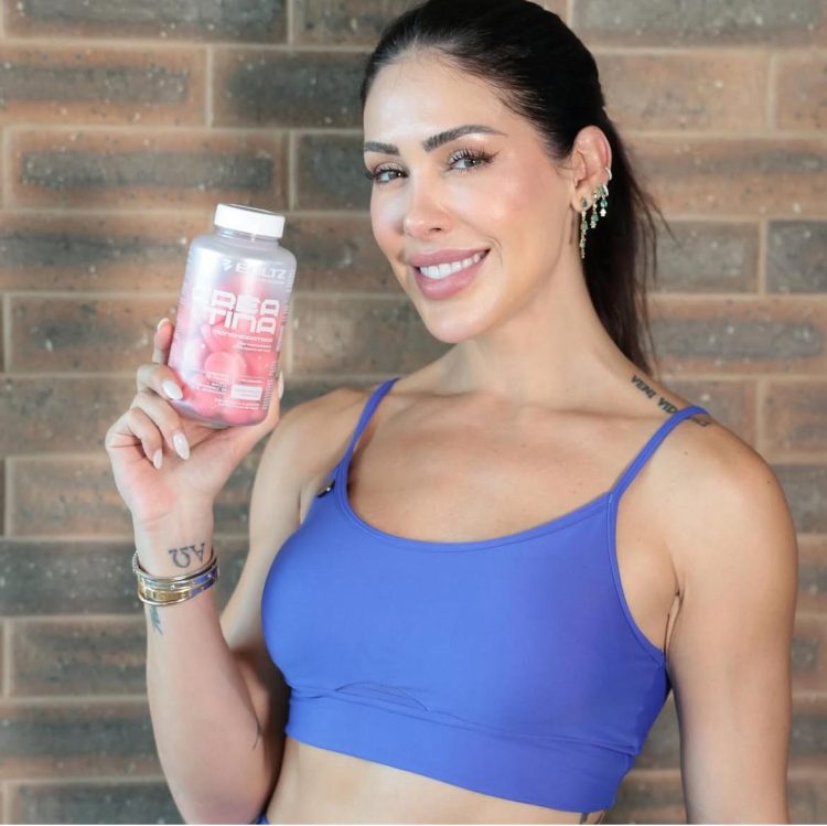 Bella Falconi é a nova embaixadora da marca de suplementos Boltz
