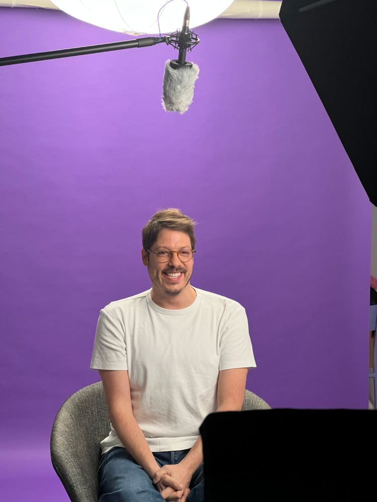 Imagem de divulgação - bastidores da campanha