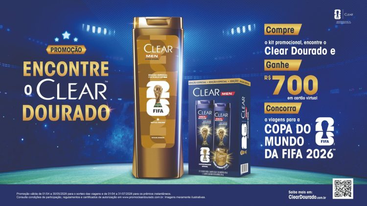 Caça ao Clear Dourado levará torcedores para a Copa do Mundo FIFA 2026™