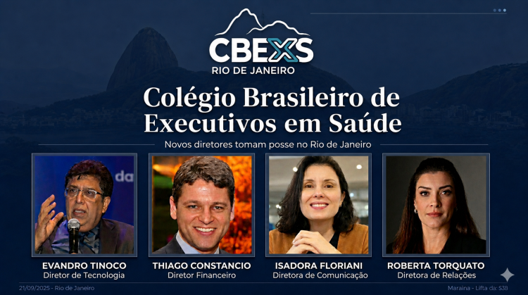 CBEXS - Novos diretores tomam posse