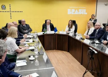 Alckmin e parlamentares europeus