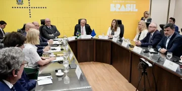 Alckmin e parlamentares europeus