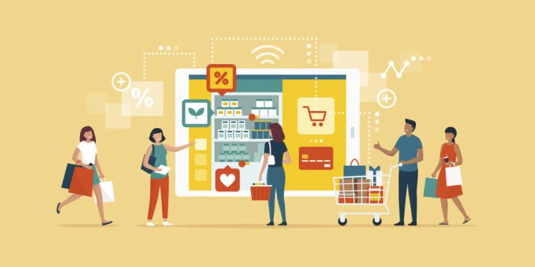 Comprar tornou-se distração digital