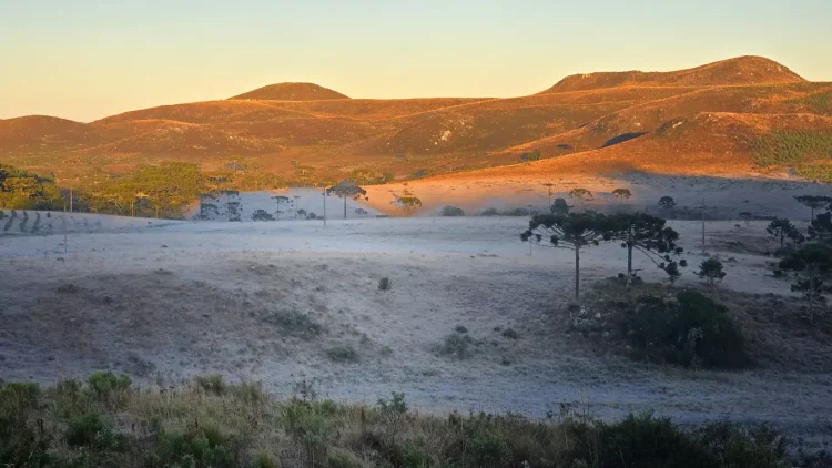 Frio extremo no Sul do Brasil