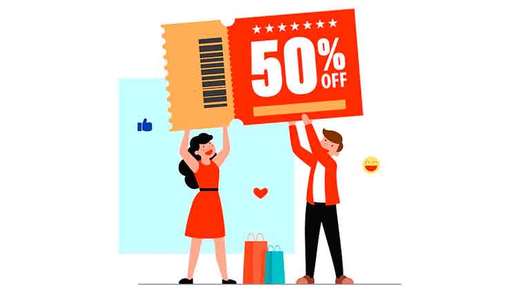 descontos em compras pela internet