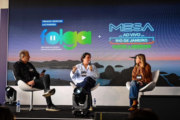 Prazeres da Mesa - Georges Schnyder, Dani Maia e Gaston Acuri - Foto: Nubra Fasari