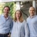 Renato Tilkian, Angelina Clarke e Michael Kapps, cofundadores da Sanii