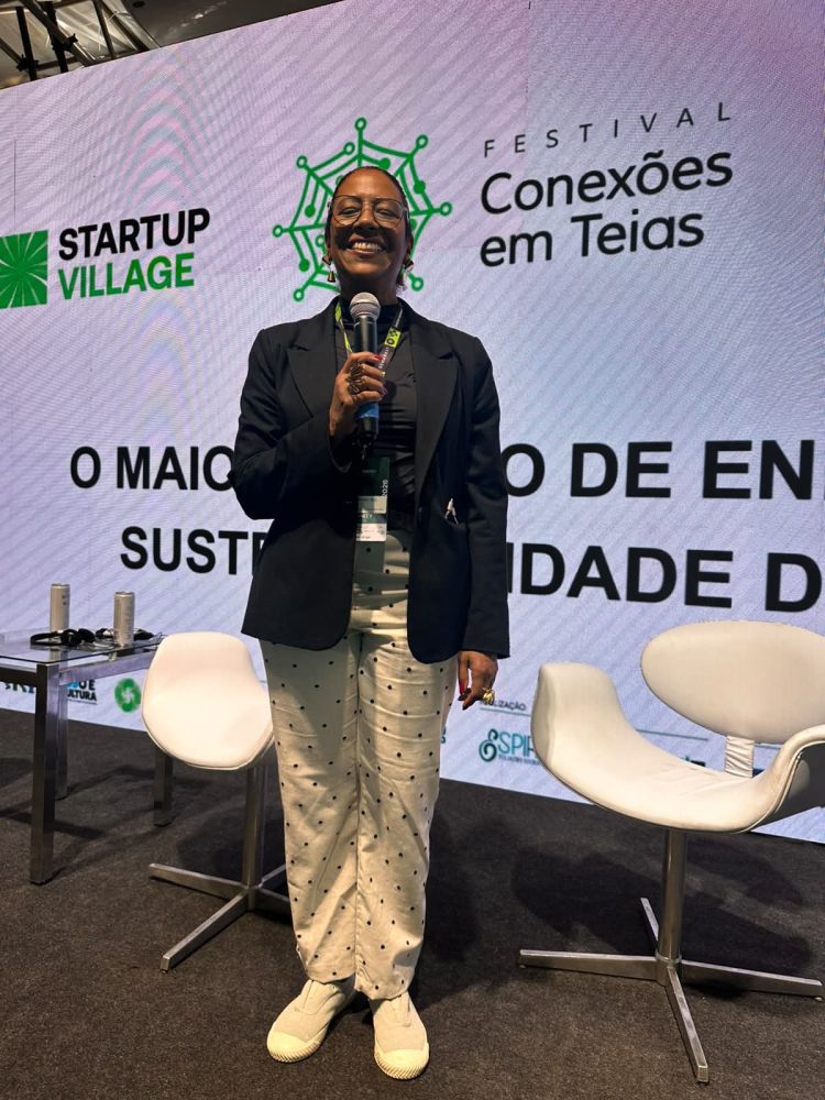 Empresária Ingrid Reis , coordenadora do evento