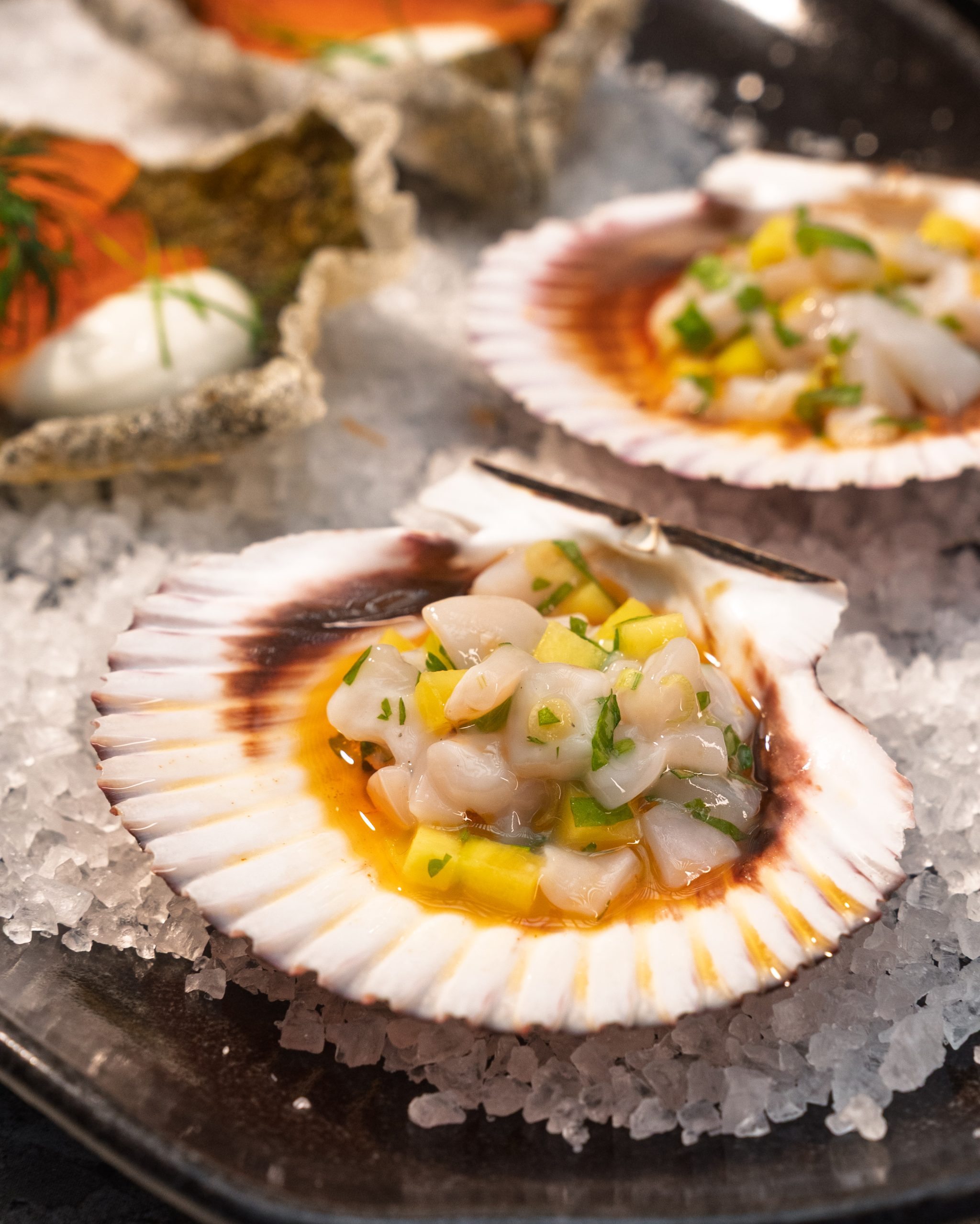 Càm O’n - Tartar de Vieiras - Foto: Menta Foods