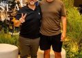 Esq. para direita: Empresários e sócios no projeto Carlos Tácito e Igor Dante