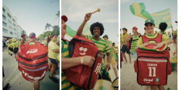 iFood transforma Miami Beach em praia brasileira para receber torcedores em apoio à Seleção pentacampeã