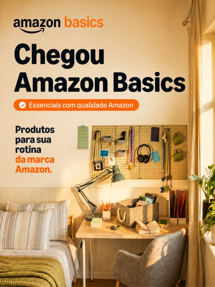 Amazon lança Amazon Basics