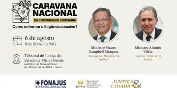 Caravana Nacional da Cooperação Judiciária chega a Minas Gerais
