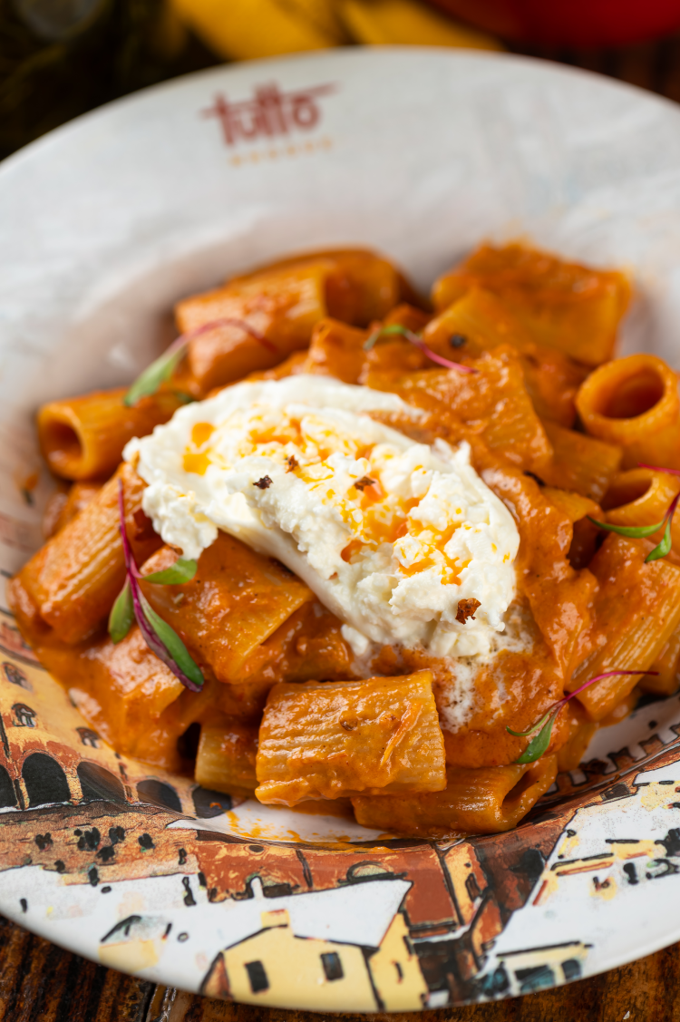 Tutto Nhoque - Rigatoni 'Nduja Alla Vodka - Foto: Tomás Vélez