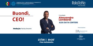Câmara Ítalo-Brasileira recebe CEO da Elea Data Centers para debate sobre inteligência artificial e infraestrutura digital