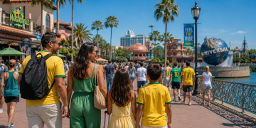 Férias de julho impulsionam turismo brasileiro e consumo nos Estados Unidos