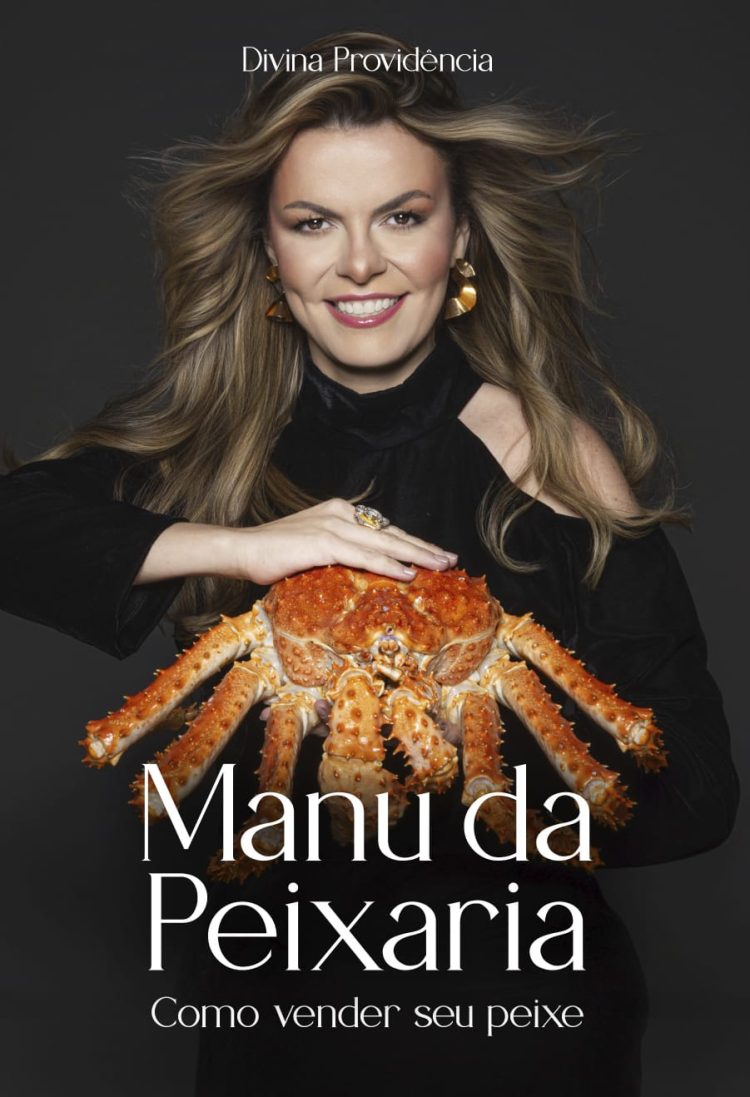 Manu da Peixaria lança livro sobre como transformou uma peixaria em um negócio de sucesso