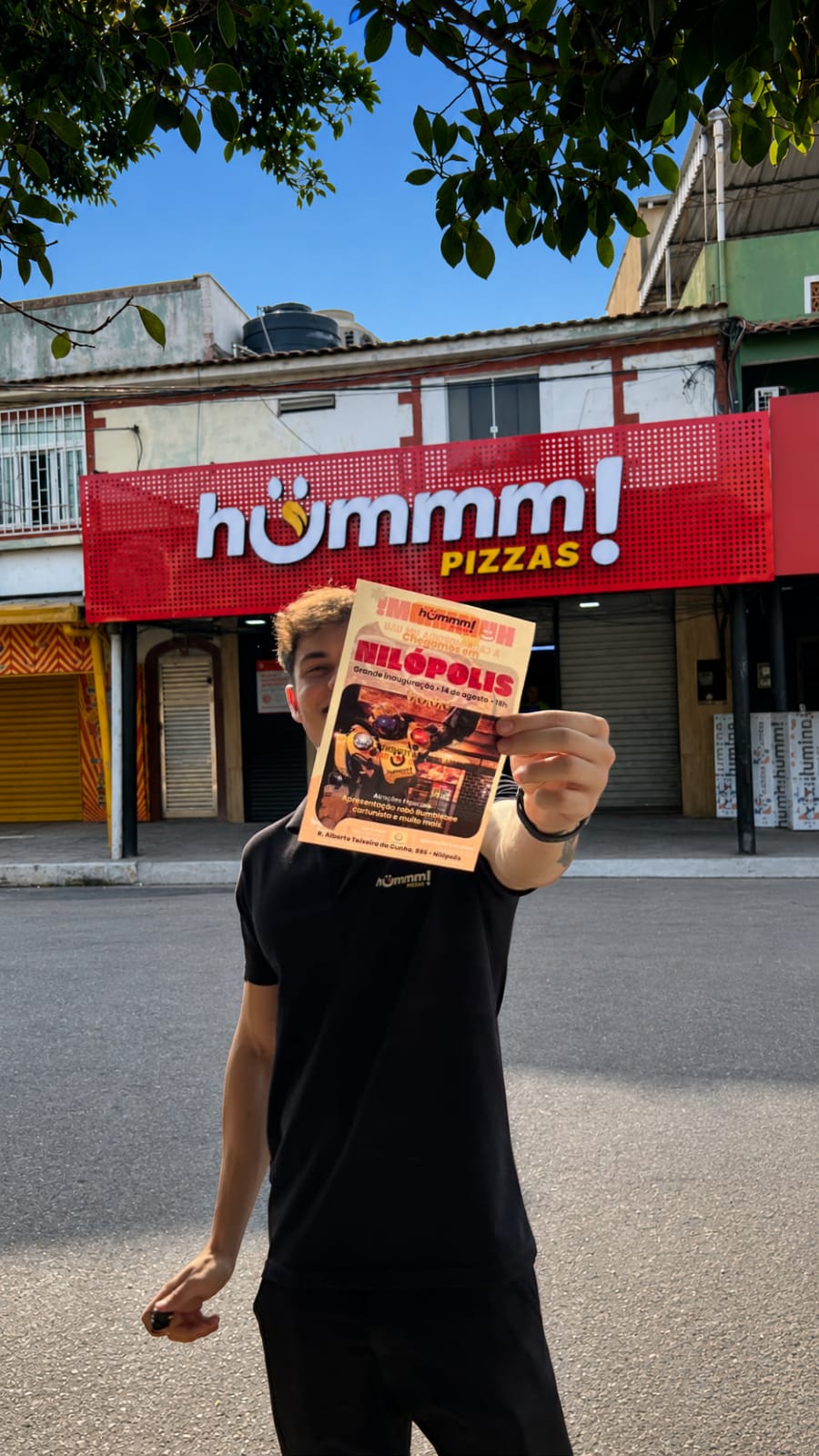 Hummm! Pizzas inaugura unidade em Nilópolis e reforça investimento na Baixada Fluminense