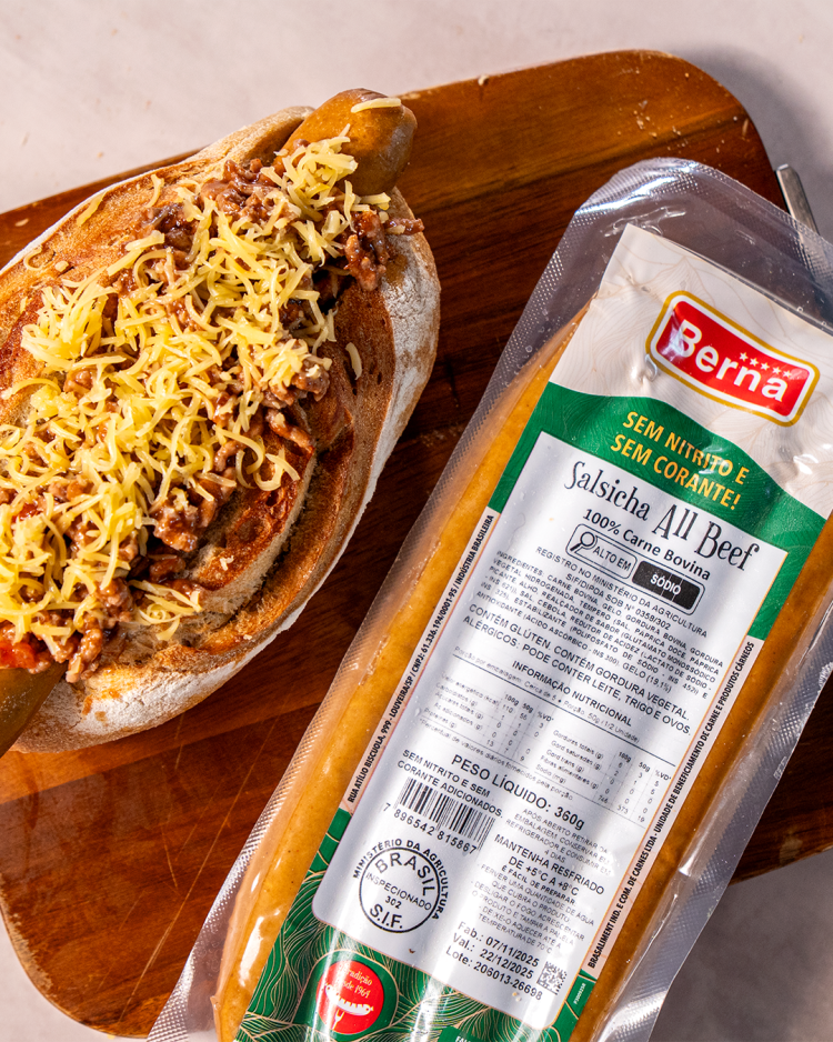 Berna investe R$ 900 mil na 1ª salsicha de hot dog sem nitrito do Brasil