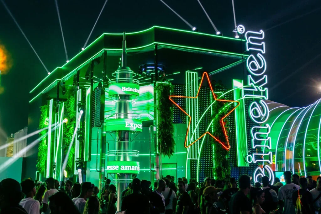 Ativação Heineken® no Rock in Rio Brasil 2024. Foto: Alê Virgilio