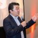 Cesar Tsukuda, CEO do Grupo Beauty Fair CO., durante spoiler night da Professional Fair Rio de Janeiro (foto: divulgação)
