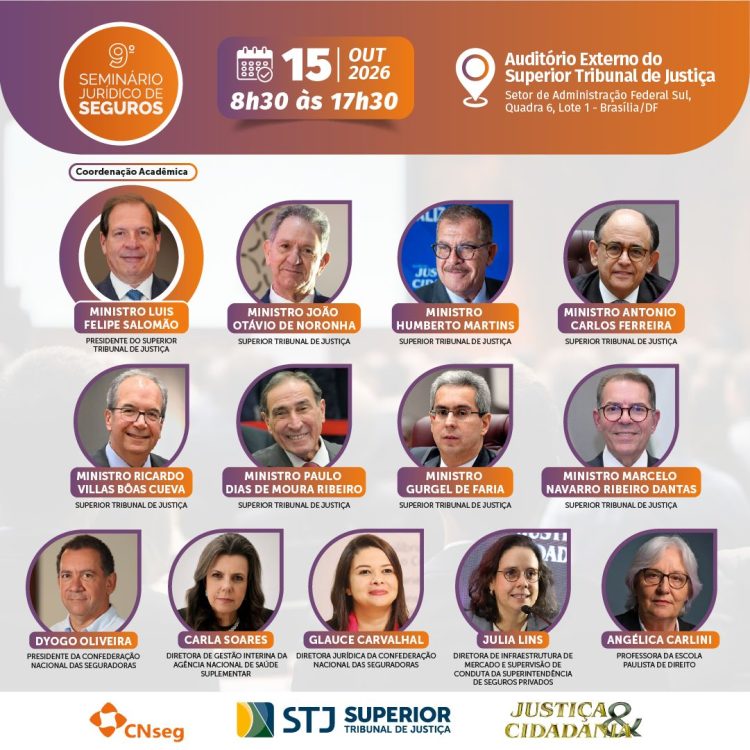 Seminário debate novo Marco Legal dos Seguros, perspectivas para o mercado securitário e desafios para a segurança jurídica no setor