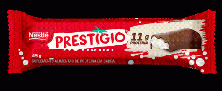 Nutrata transforma Prestígio em barra de proteína em parceria com a Nestlé