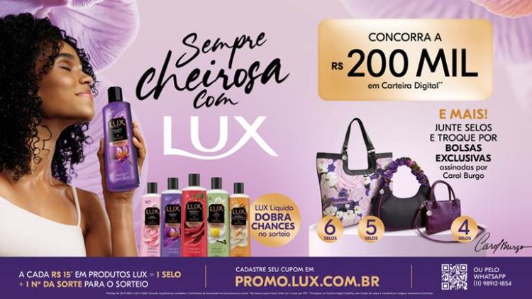 Sempre Cheirosa com LUX