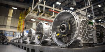 Linha de produção I-Shift em Curitiba (PR)