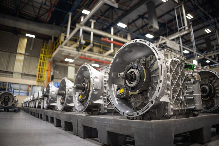 Linha de produção I-Shift em Curitiba (PR)