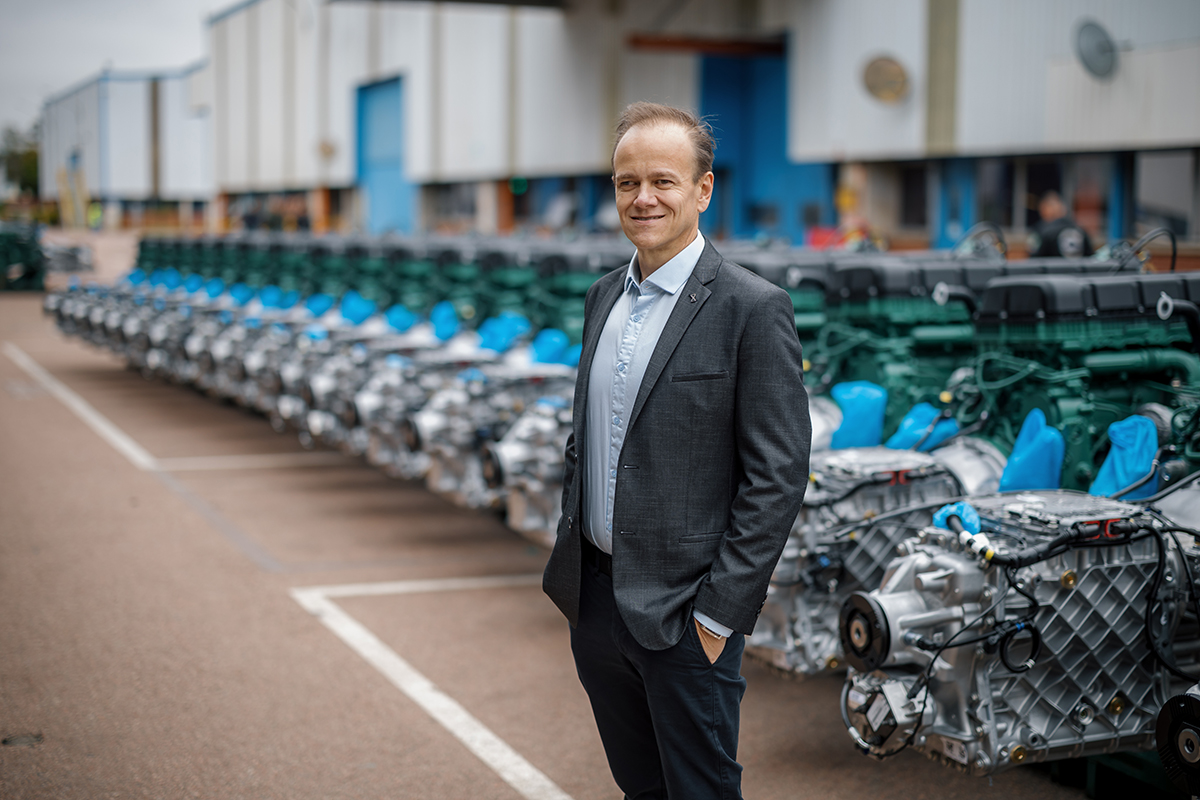 Cleison Barro, head de Powertrain Industrial da Volvo em Curitiba - Foto: @rodolfobuhrer