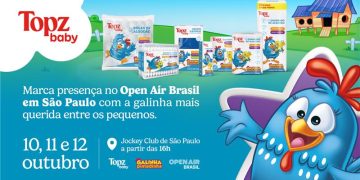 Topz estreia como patrocinadora do Open Air Brasil em São Paulo no Dia das Crianças