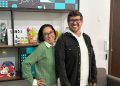 Flavia Morizono, da Joia, e Zéh Barreto, da Mottor